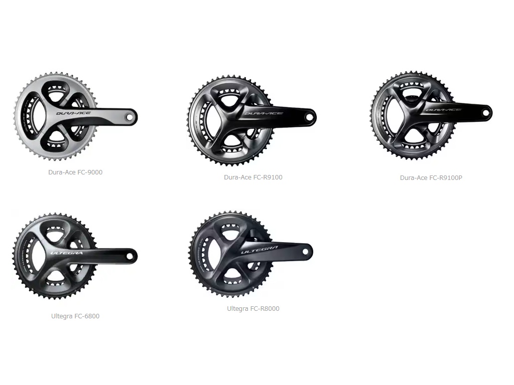 クランク FC-9000 175mm DURA-ACE ホローテック2 - 自転車