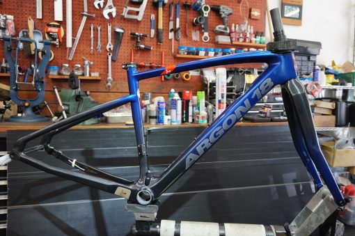 ARGON18 KRYPTON GF フレームセット Imperial Blue to Black XXSサイズ